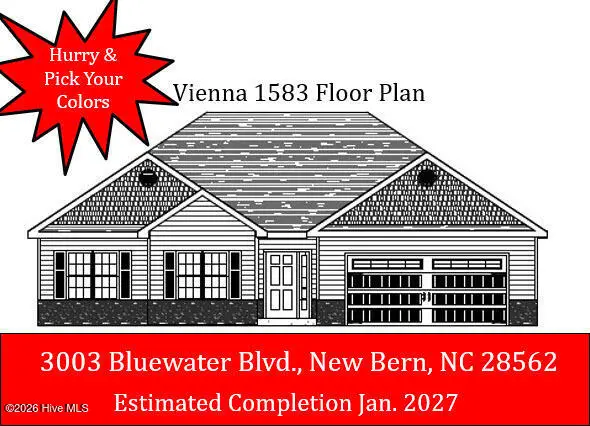 3003 Bluewater Boulevard, New Bern, NC 28562