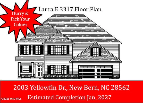 2003 Yellowfin Drive, New Bern, NC 28562