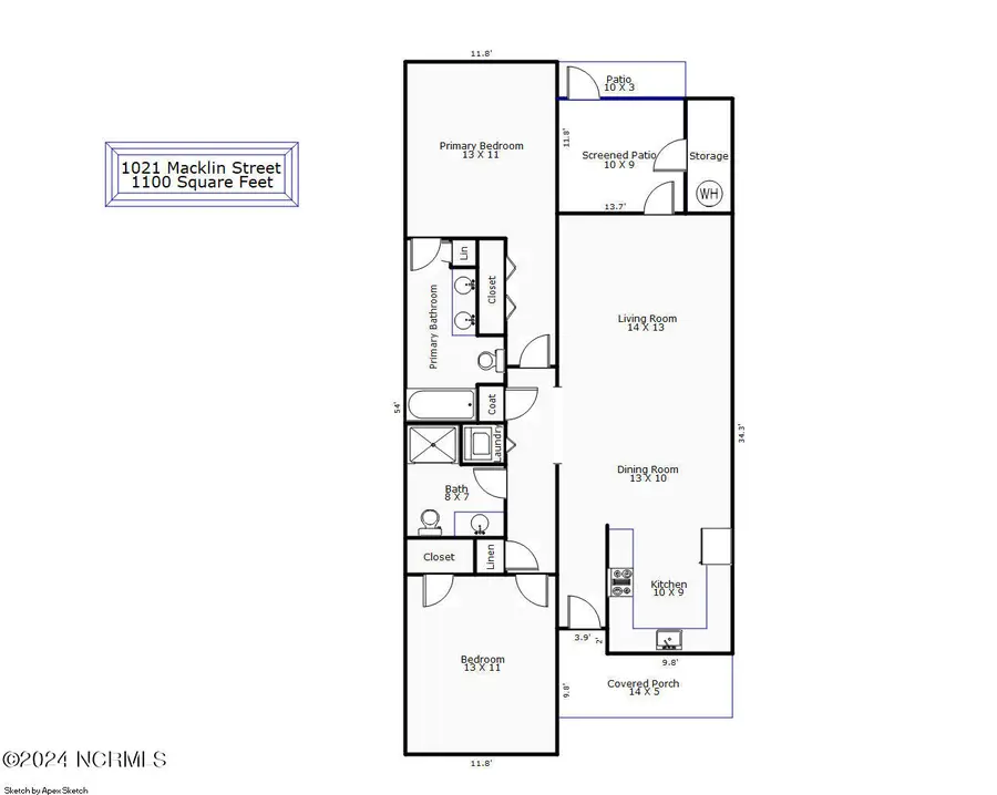 1021 Macklin Street, Leland, NC 28451 - #3