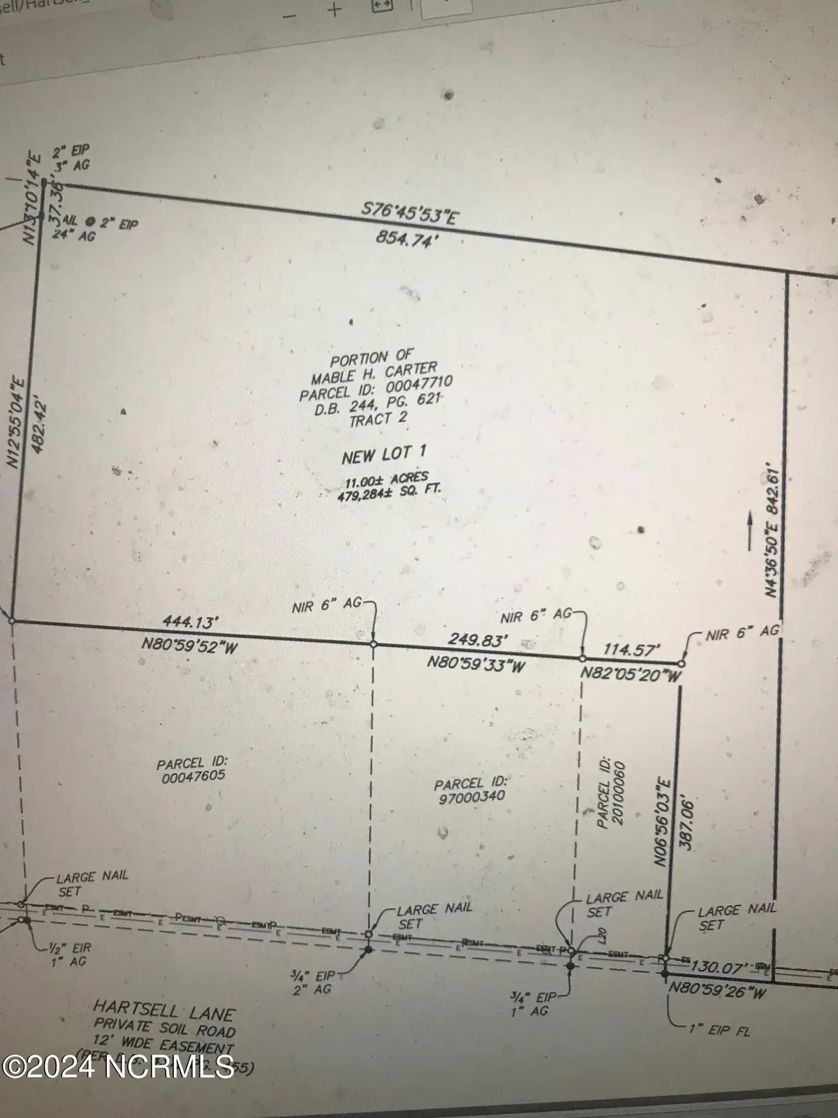 Lot 1 Hartsell Lane, Jackson Springs, NC 27281 - #1