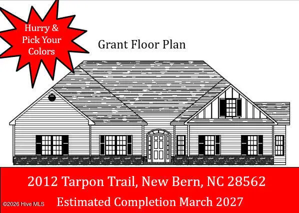 2012 Tarpon Trail, New Bern, NC 28562