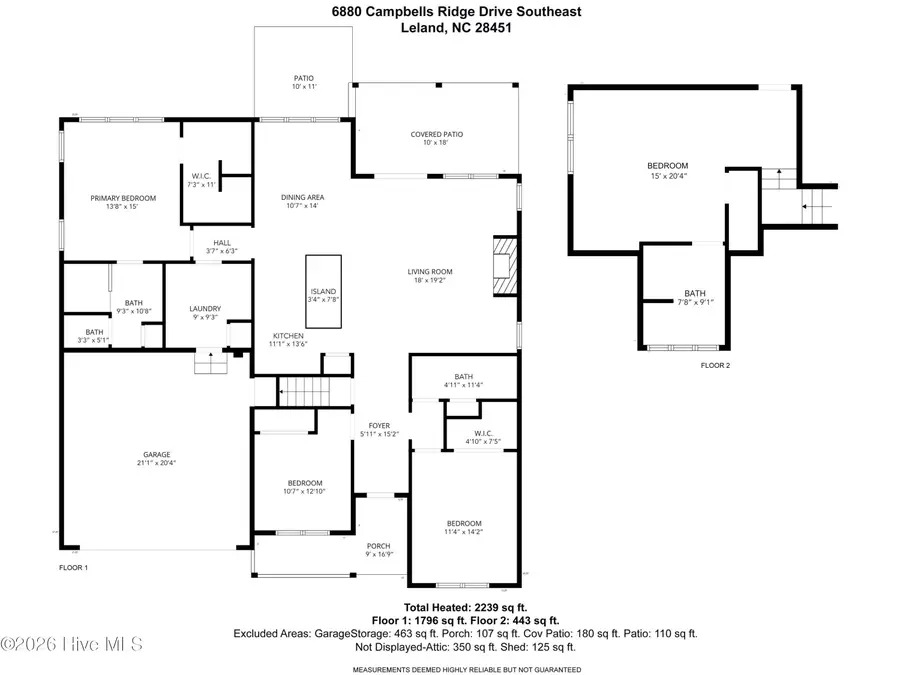6880 Campbells Ridge Drive Se, Leland, NC 28451 - #2