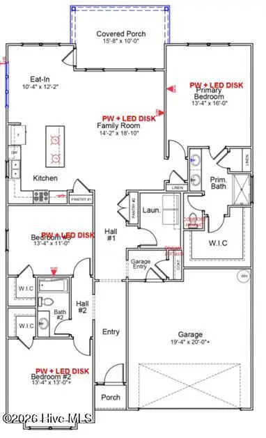 1565 Rodanthe Avenue, Castle Hayne, NC 28429 - #3