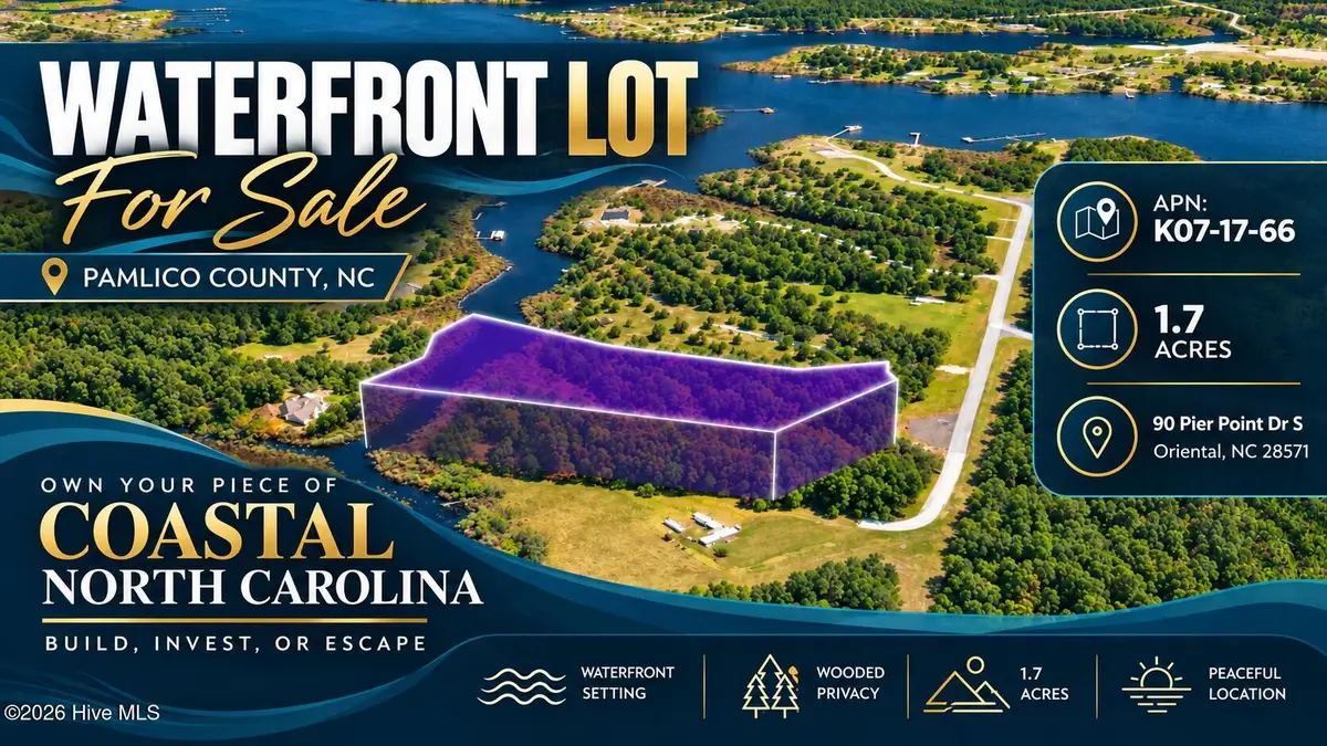 90 Pier Point Road S, Oriental, NC 28571 - #1