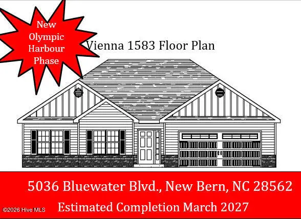 5036 Bluewater Boulevard, New Bern, NC 28562