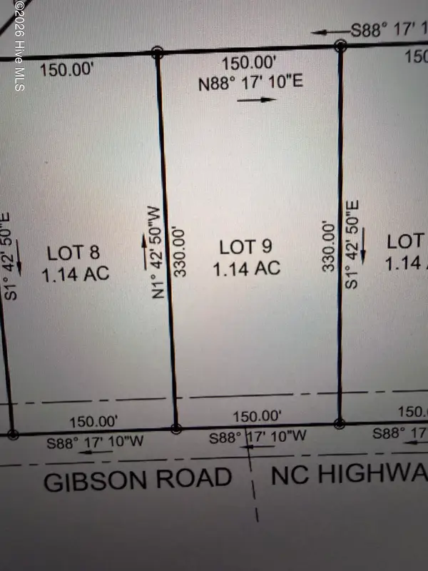 Lot 9 Tbd Gibson Road, Laurinburg, NC 28352