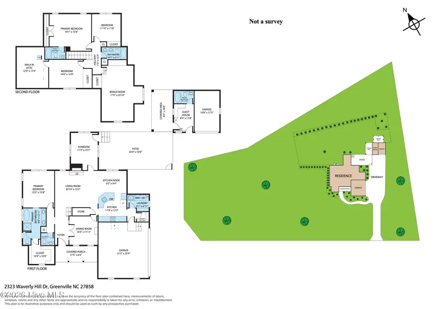 2323 Waverly Hill Drive, Greenville, NC 27858 - #2