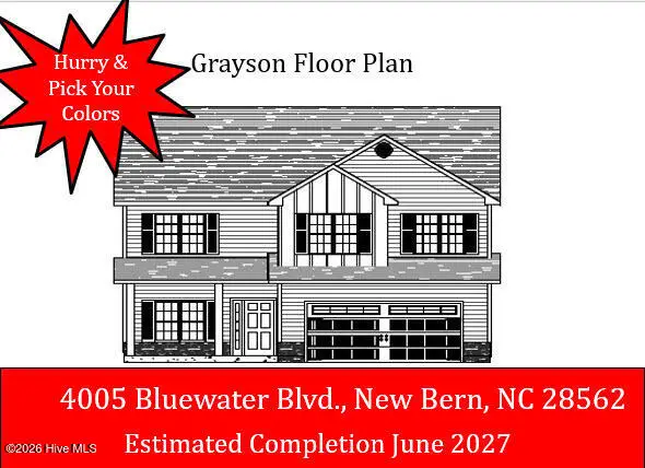 5004 Bluewater Boulevard, New Bern, NC 28562 - #1