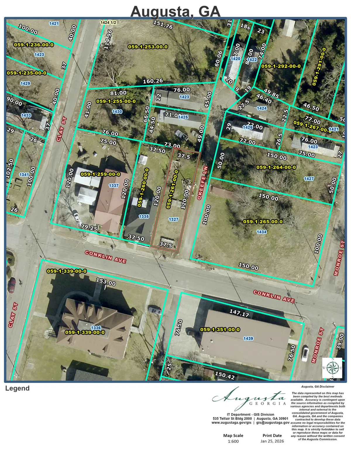 1327 Conklin Avenue, Augusta, GA 30901 - Image #1