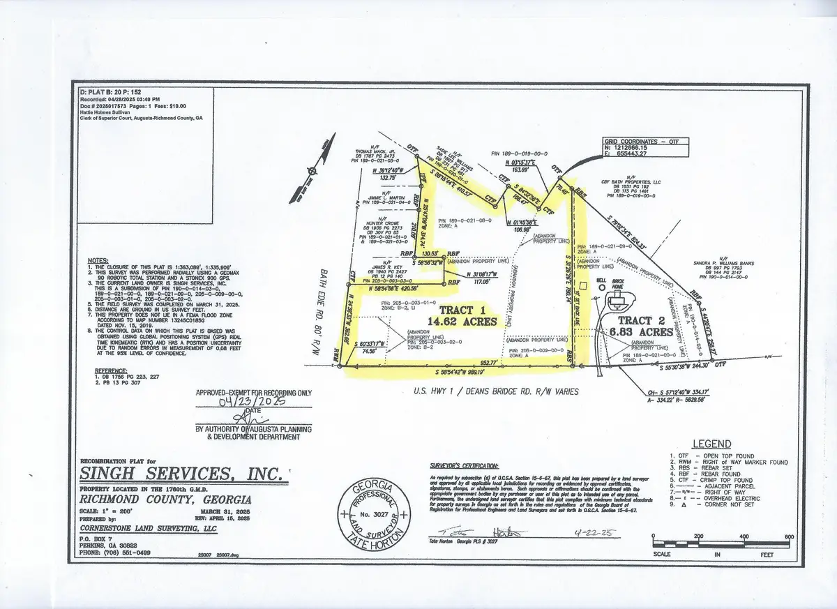 3974 Bath-edie Road, Blythe, GA 30805 - #1