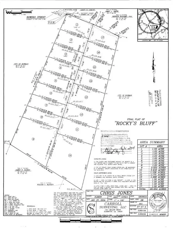 0 Bowers Street #LOT 1-8, Bowman, GA 30624 - Image #1
