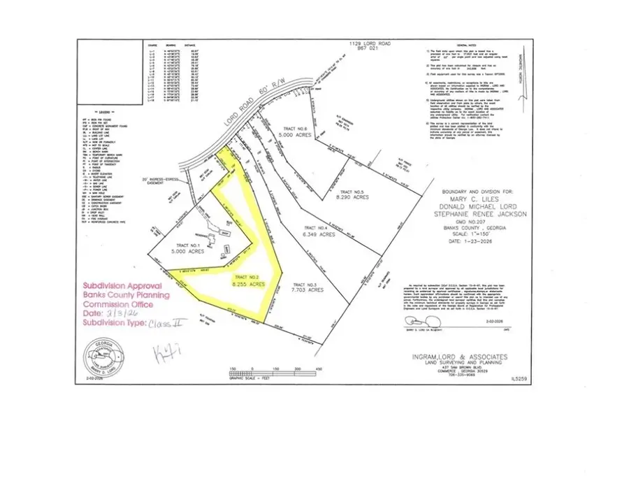 0 Lord Road Tract #2, Commerce, GA 30530 - #3