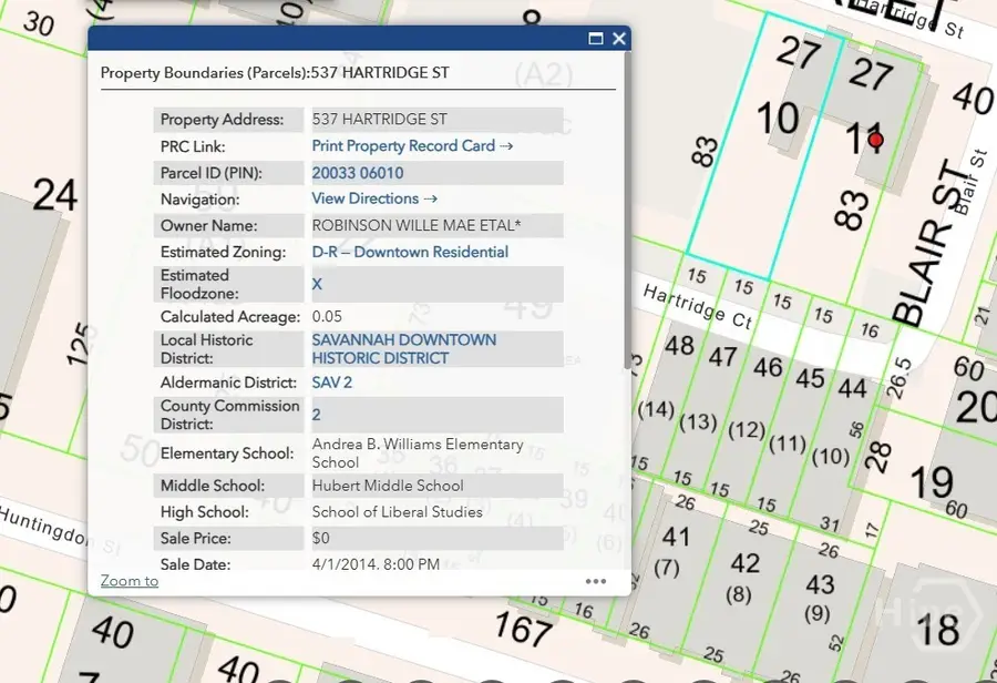 537-539 Hartridge Street, Savannah, GA 31401 - Image #2