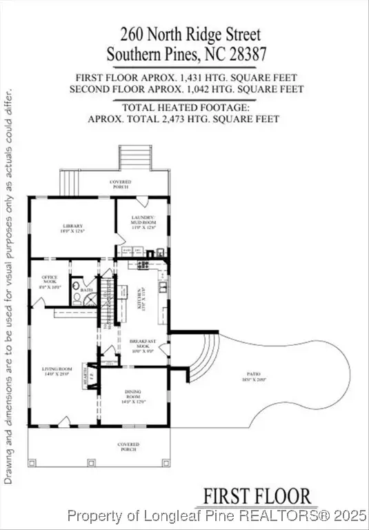 260 N Ridge Street, Southern Pines, NC 28387 - #3