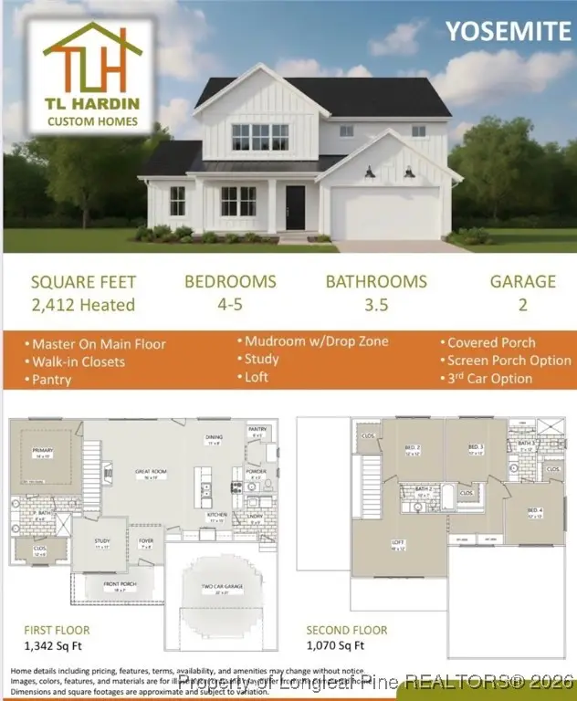 1280 Mclauchlin Road, Vass, NC 28394 - Image #1