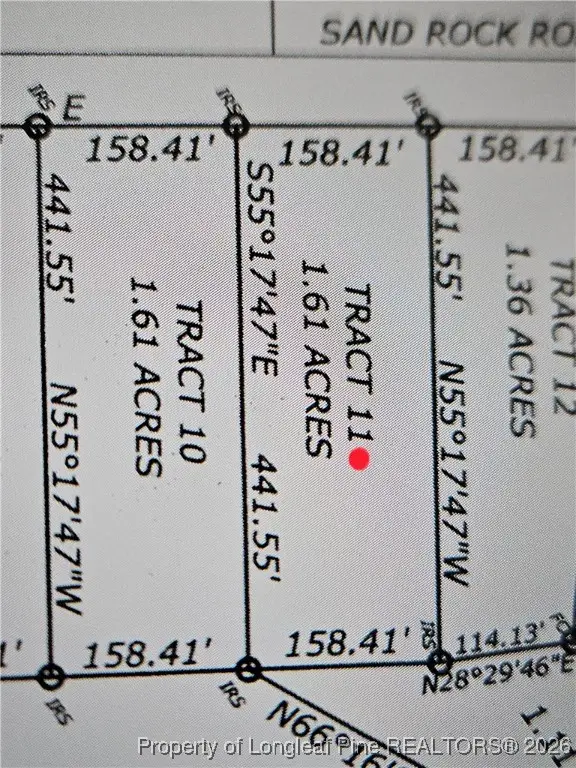 Lot 11 Sand Rock Road, Fairmont, NC 28340