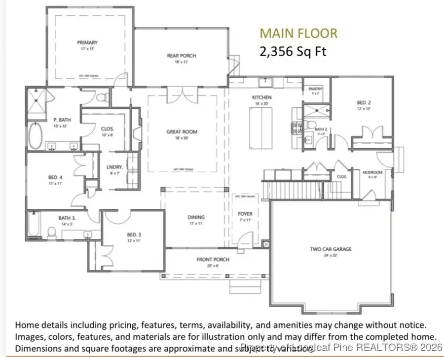 1300 Mclauchlin Road, Vass, NC 28394 - #3
