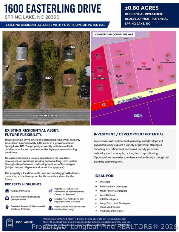 1600 Easterling Drive, Spring Lake, NC 28390
