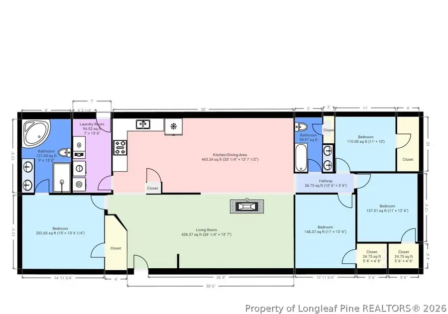 4705 Hickory Ridge, Parkton, NC 28371 - #3