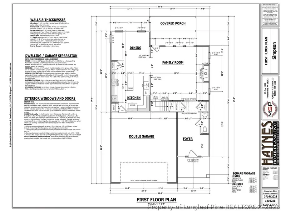 3334 Scotscraig (lot 20) Road, Fayetteville, NC 28306 - #2