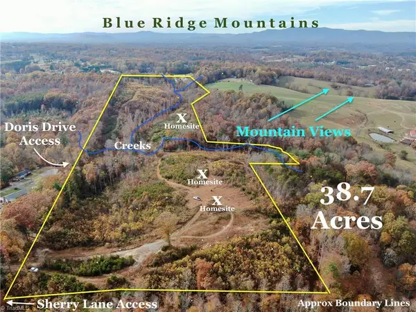 TBD Doris Avenue #38.7 Acres, Mount Airy, NC 27030