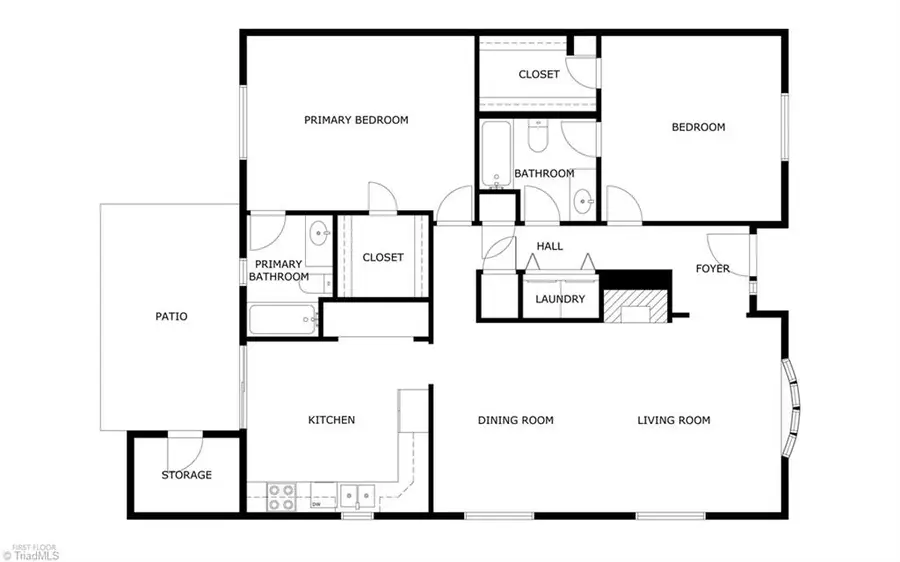 4421 Lake Walk Drive, Greensboro, NC 27410 - #2