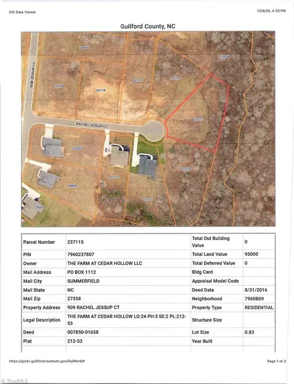 909 Rachel Jessup Court, Greensboro, NC 27455 - #2