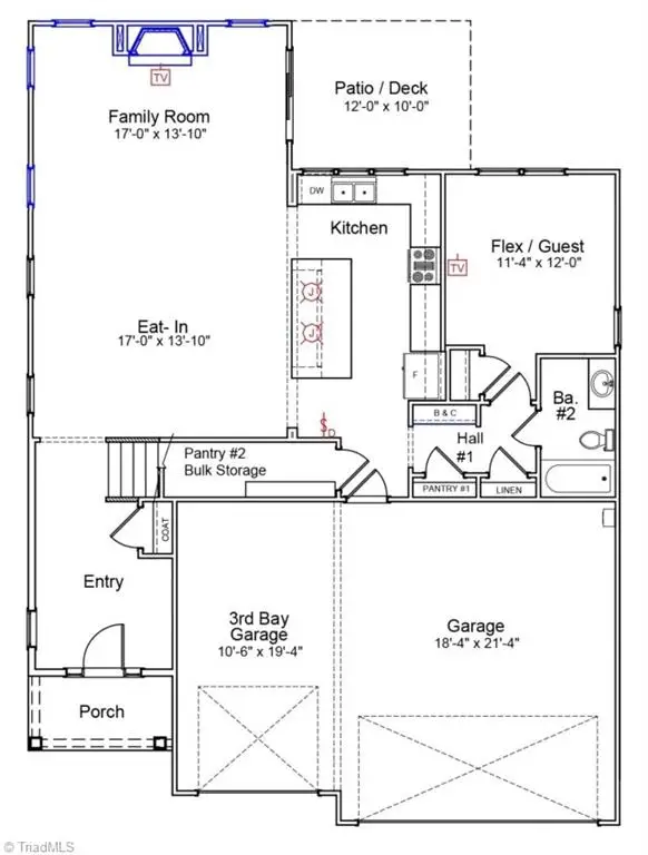 3007 Bayou Street, Graham, NC 27253 - #2