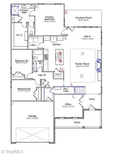 1288 Creek Knoll Drive, Lewisville, NC 27023 - #2