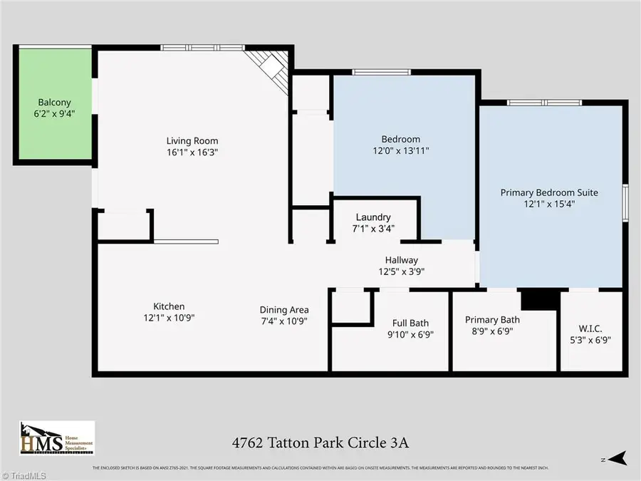 4762 Tatton Park Circle #3A, Winston Salem, NC 27103 - #2