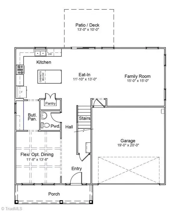 3015 Bayou Street, Graham, NC 27253 - #3