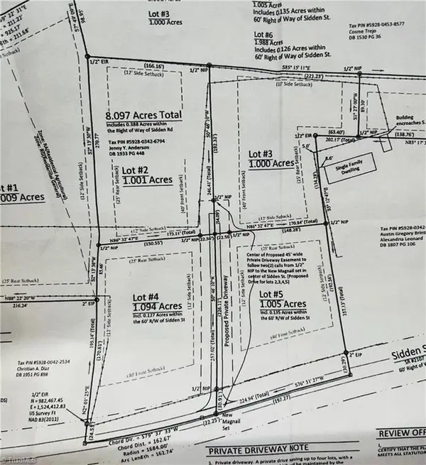 Lots 2, 3, 4, & 5 Sidden Street, Mount Airy, NC 27030