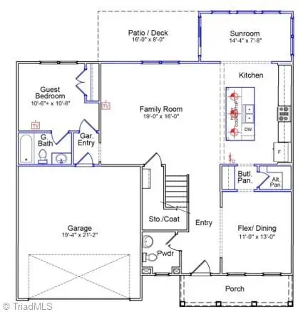 3016 Bayou Street, Graham, NC 27253 - #3