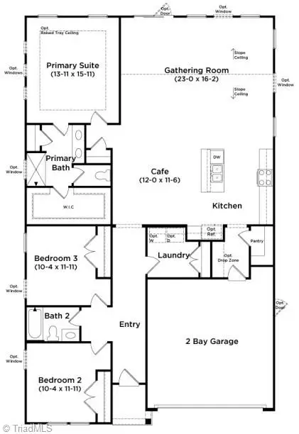 1270 Ophelia Way, Gibsonville, NC 27249 - #2