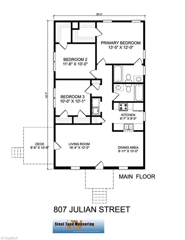 807 Julian Street, Greensboro, NC 27405 - #2