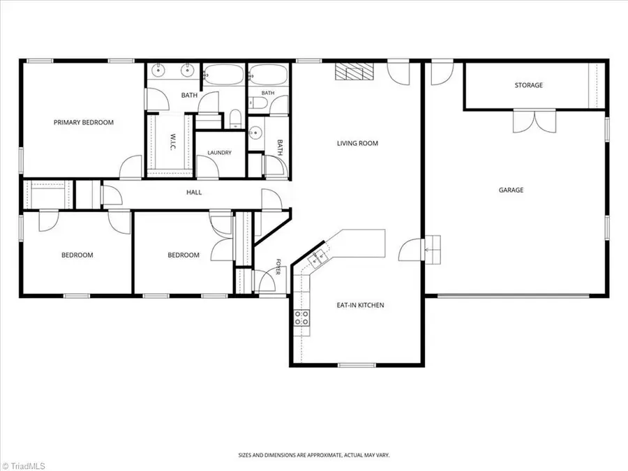 611 Rockwood Drive, Graham, NC 27253 - #2