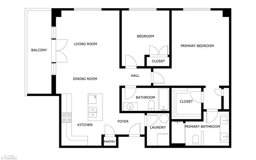 113 N Church Street #312, Greensboro, NC 27401 - #2