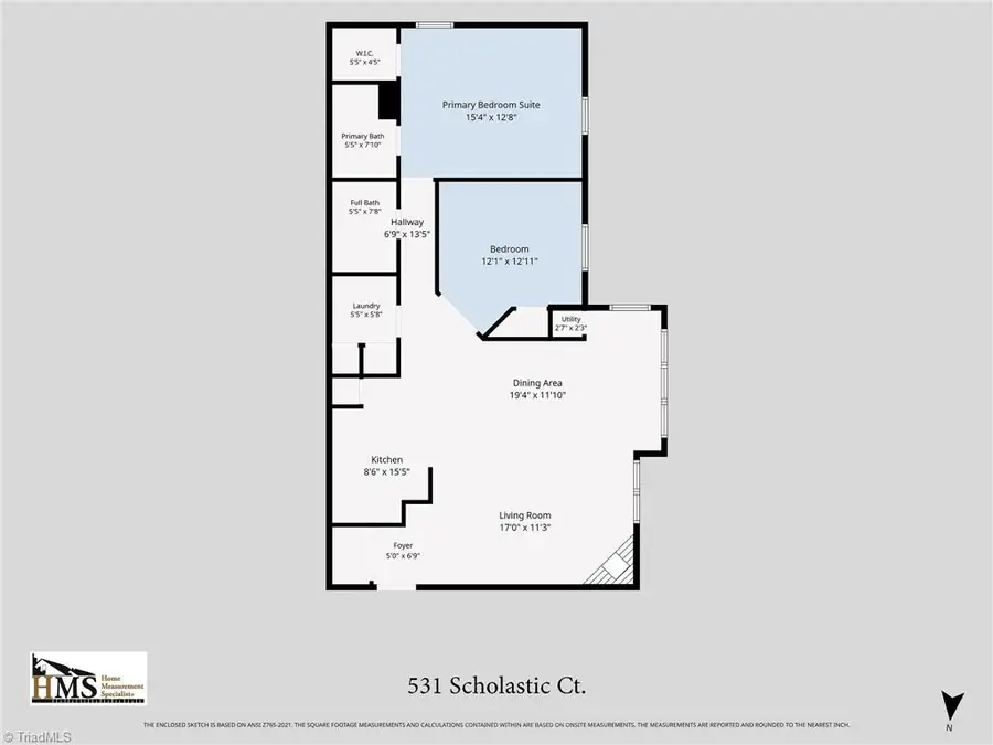 531 Scholastic Court, Winston Salem, NC 27106 - #2