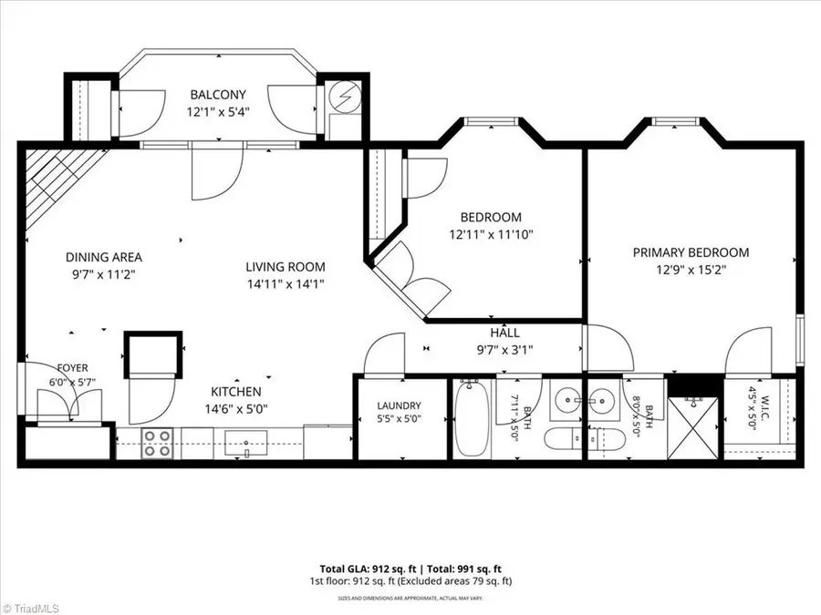 3701 Cotswold Terrace #7M, Greensboro, NC 27410 - #2