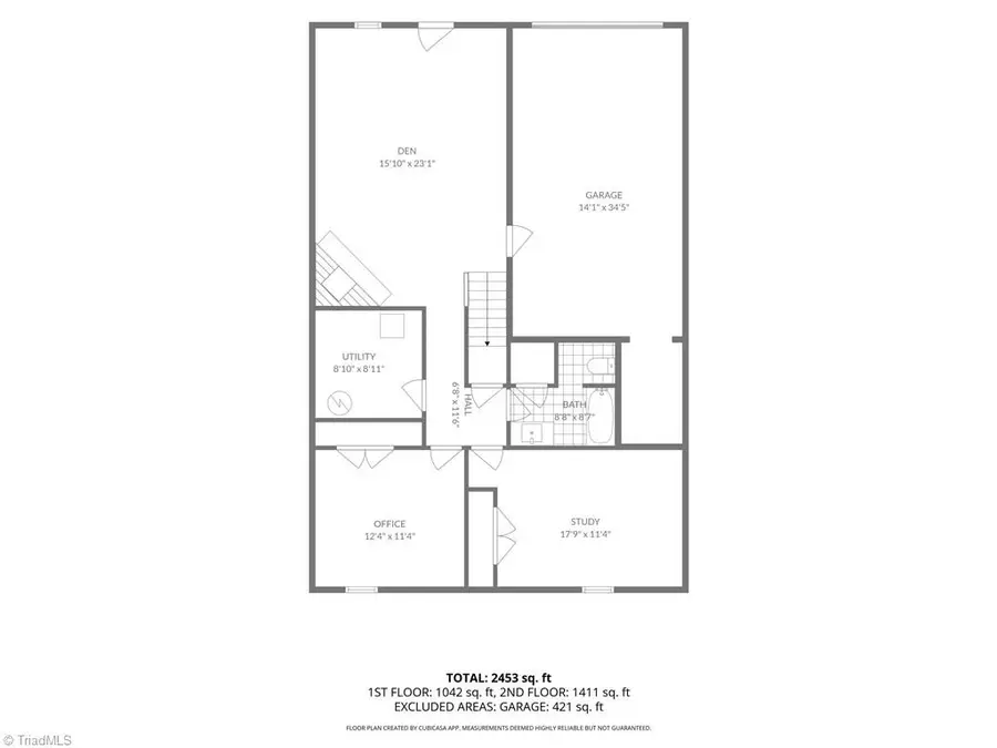 2544 Tantelon Place, Winston Salem, NC 27127 - #3