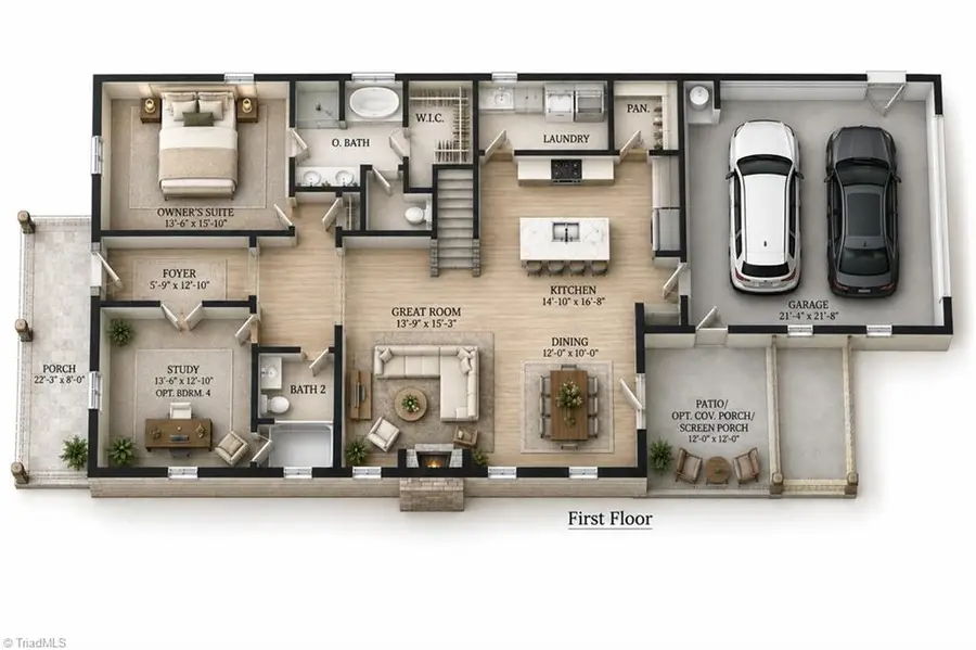 1626 Cross Village Avenue, Kernersville, NC 27284 - #2