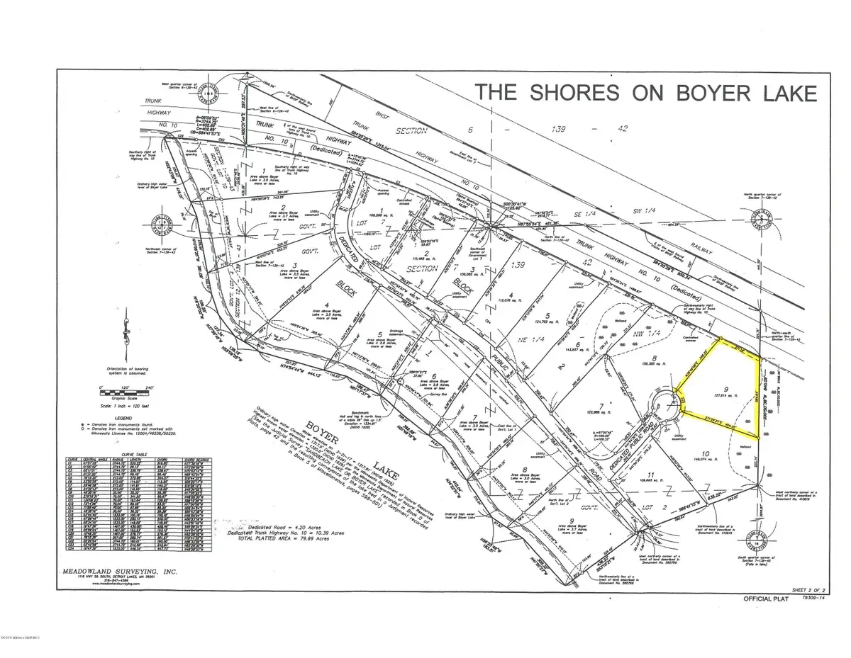 Lot 9 Blk2 The Shores On Boyer Lake S, Lake Park, MN 56554 - #1