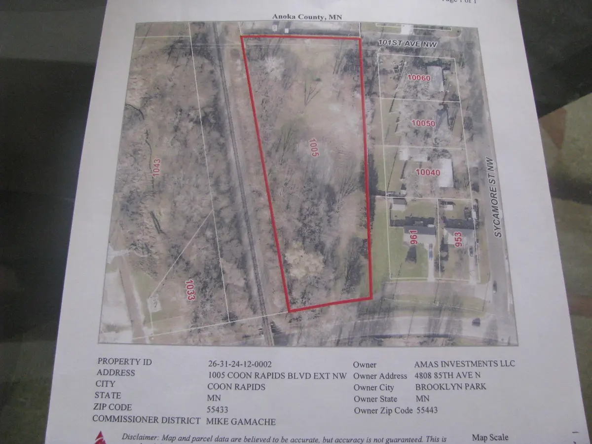 1005 Coon Rapids Boulevard Extension Nw, Coon Rapids, MN 55433 - Image #1