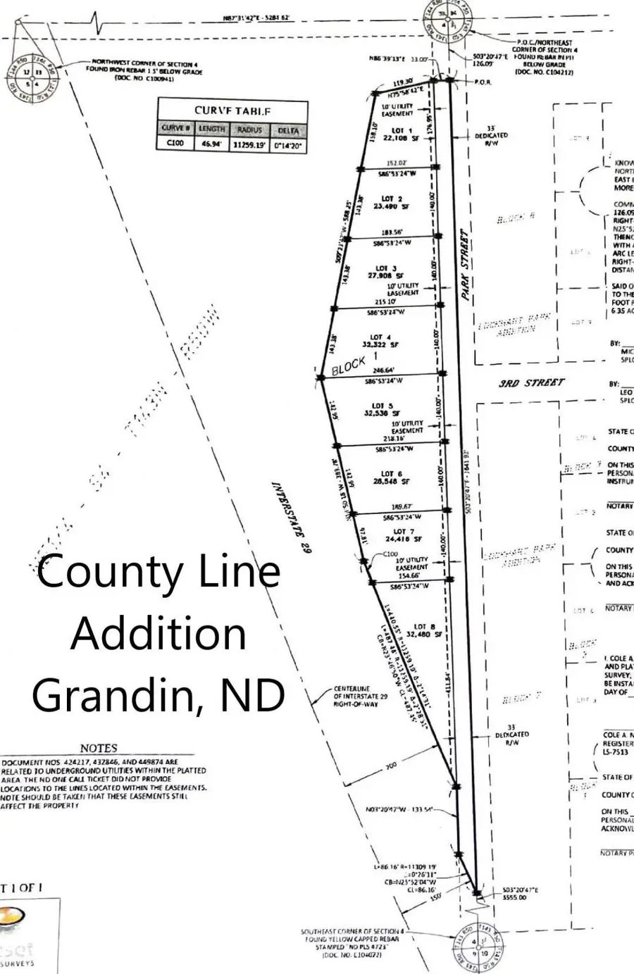 Lot 2 County Line Addition, Grandin, ND 58038 - #2