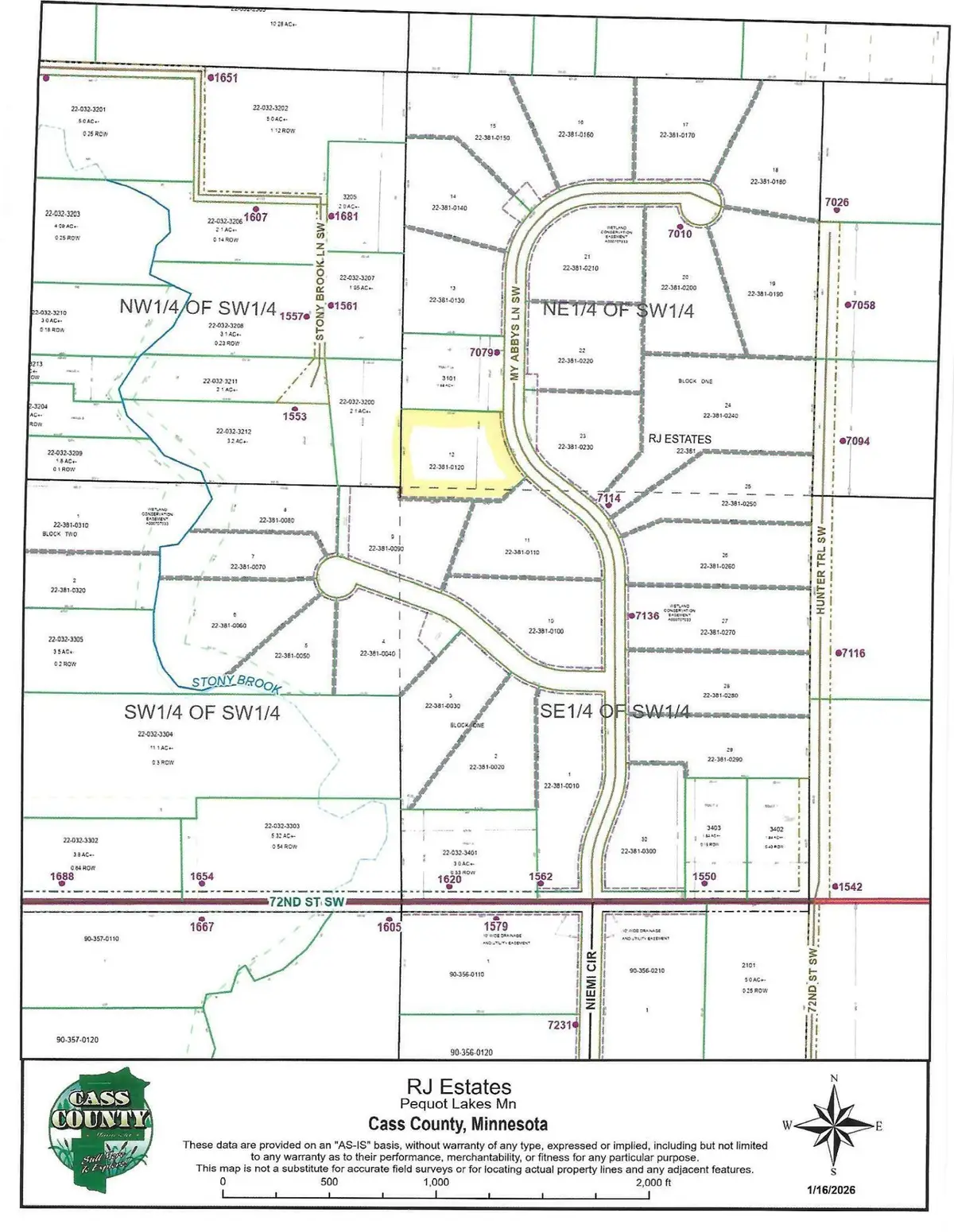 XX12 TBD My Abbys Way Lane Sw, Pequot Lakes, MN 56472 - #1