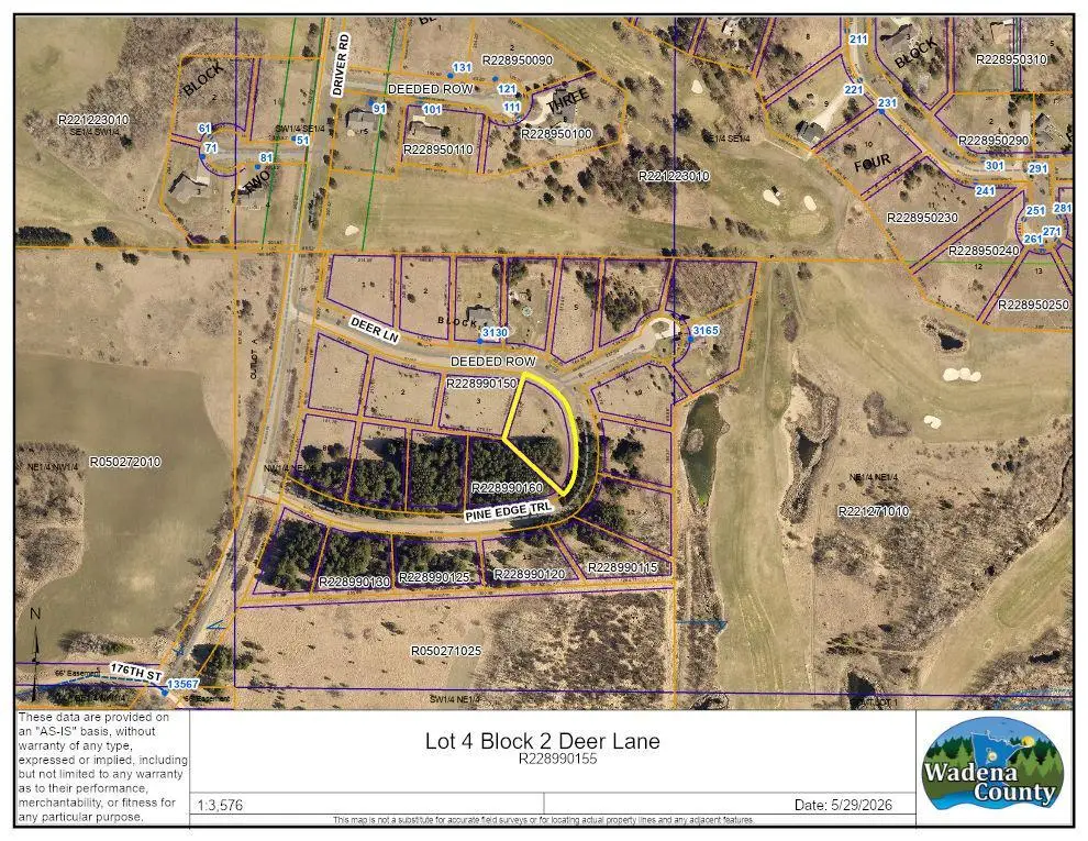 Lot 4 Block 2 Deer Lane, Wadena, MN 56482 - #1