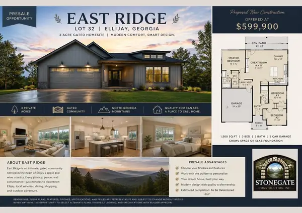 Lot 32 East Ridge Lane, Ellijay, GA 30536