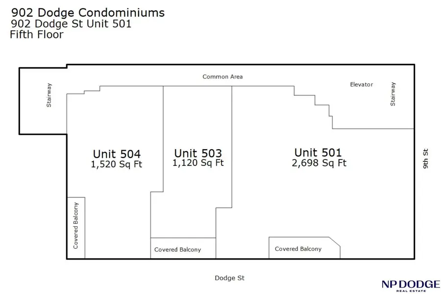 902 Dodge Street #501, Omaha, NE 68102 - #3