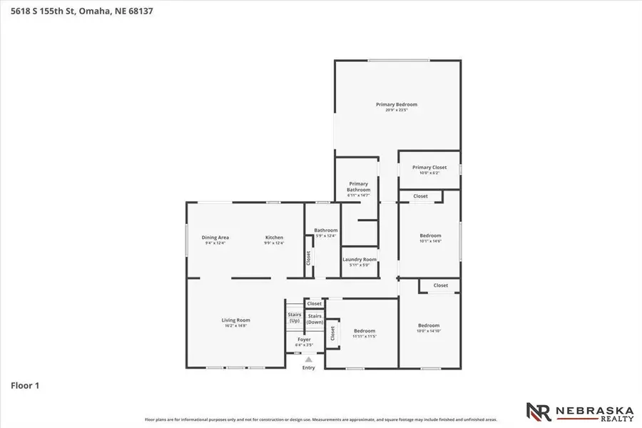 5618 S 155 Street, Omaha, NE 68137 - #3