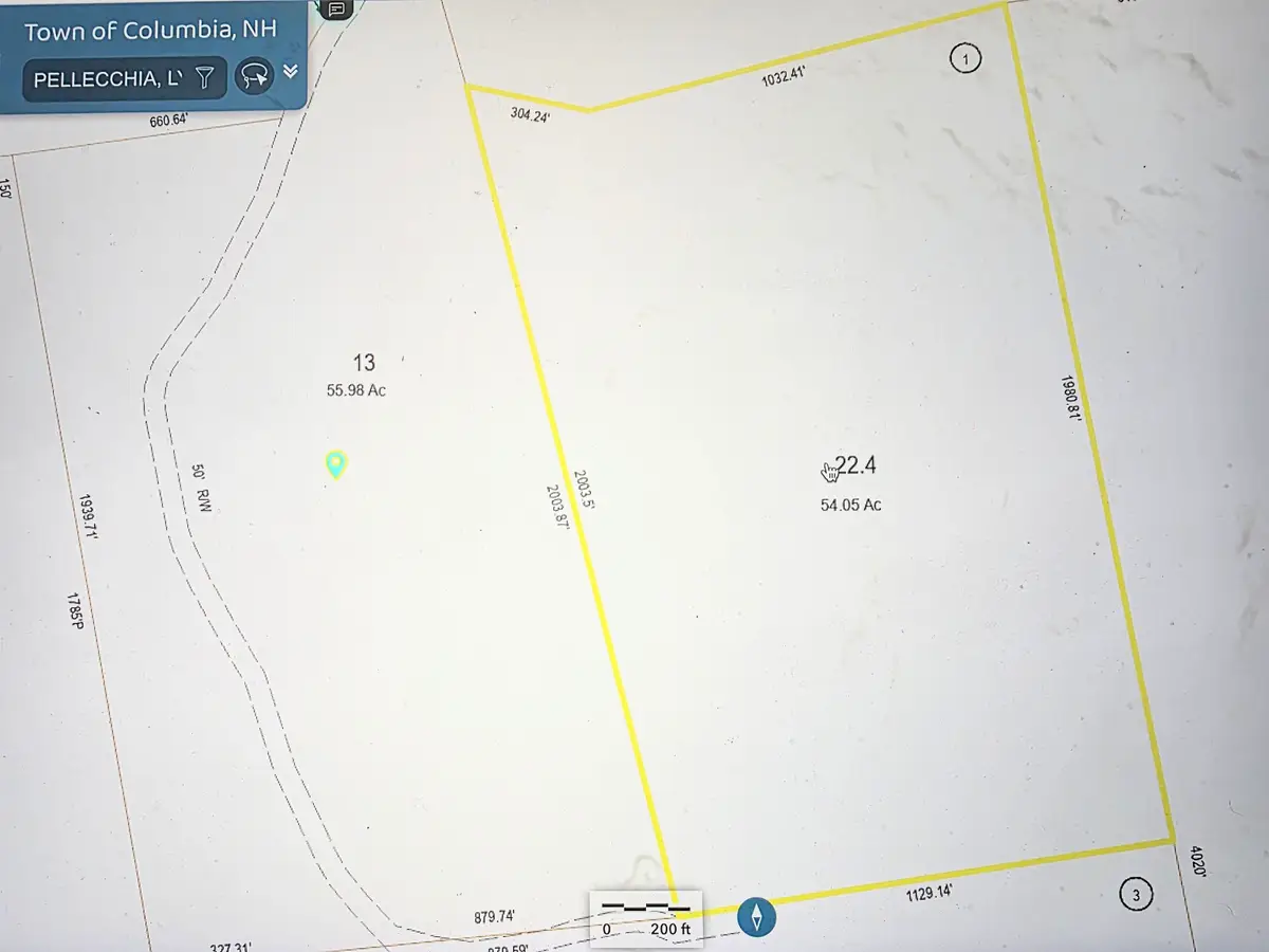 Off Washburn Road #Map 405 Lot 22.4, Columbia, NH 03576 - Image #1